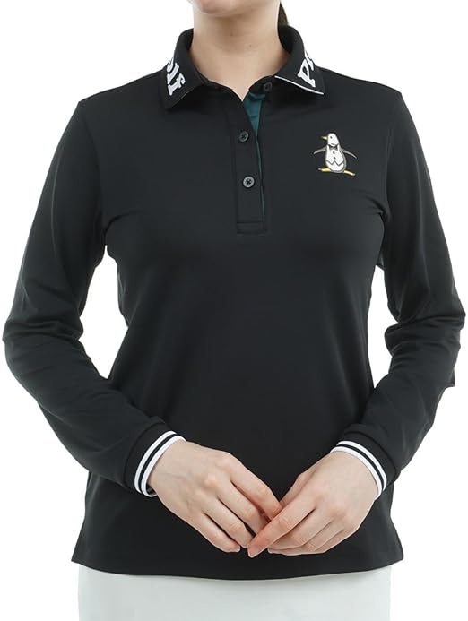 【新品】マンシングウェア ENVOY防風裏起毛ネオンロゴモックネック長袖シャツL 新品】マンシングウェア ENVOY防風裏起毛ネオンロゴモックネック